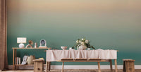 Blue sea-inspired ombre wall mural design C530
