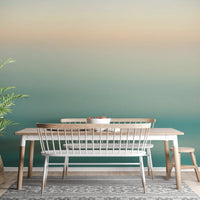 Ocean-inspired ombre wall mural for homes C530
