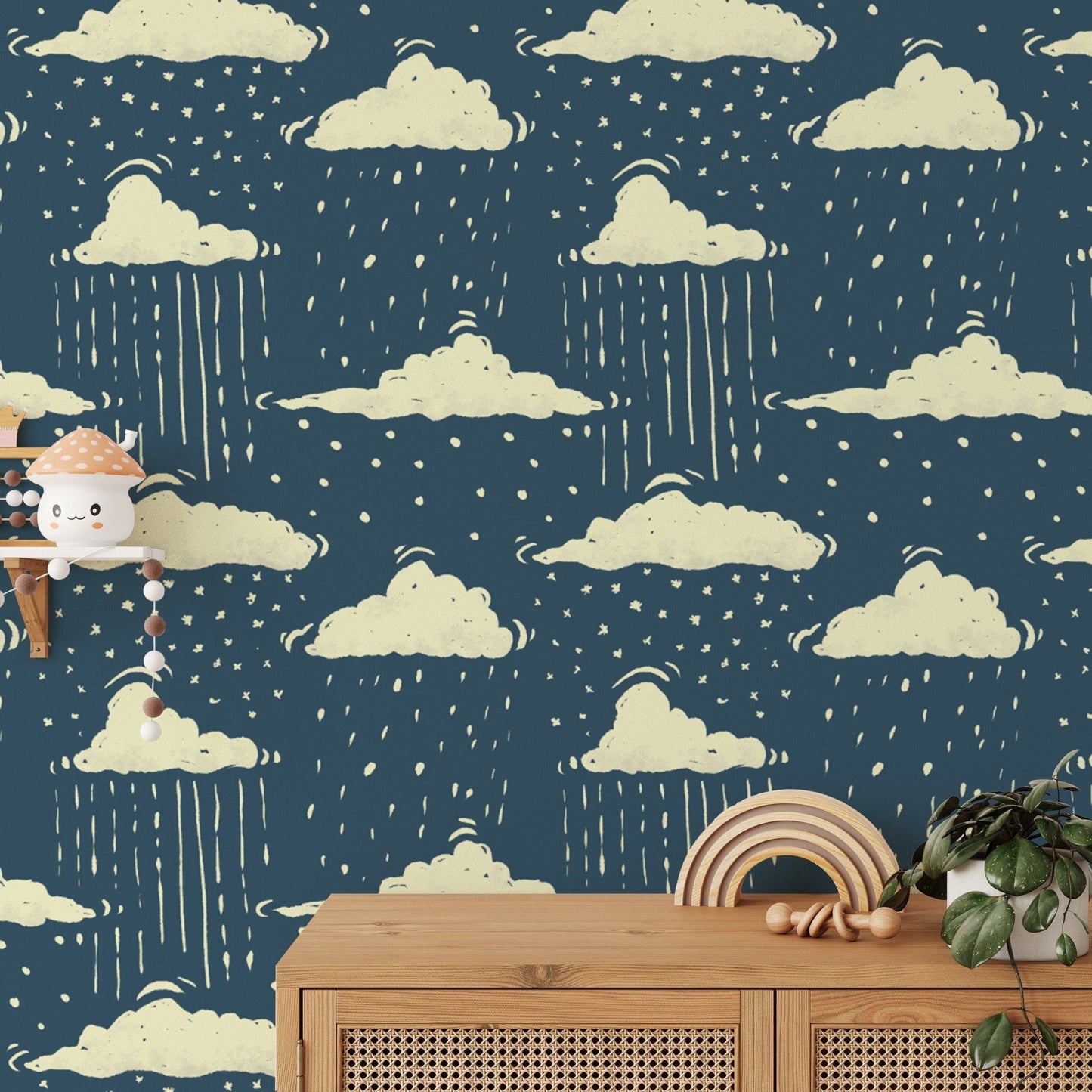 Nature-inspired sky and cloud wallpaper for a fresh, airy ambiance. RNM79

