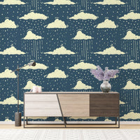Elegant sky and clouds wallpaper for a calming, atmospheric vibe. RNM79
