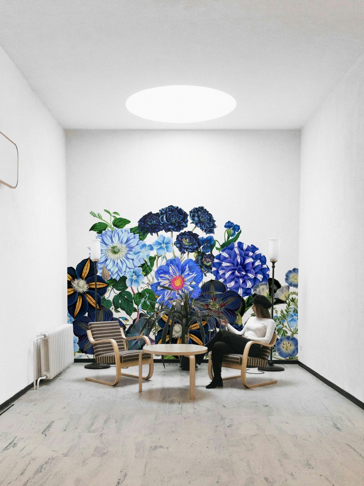 The field is wide and stretches into the distance.

