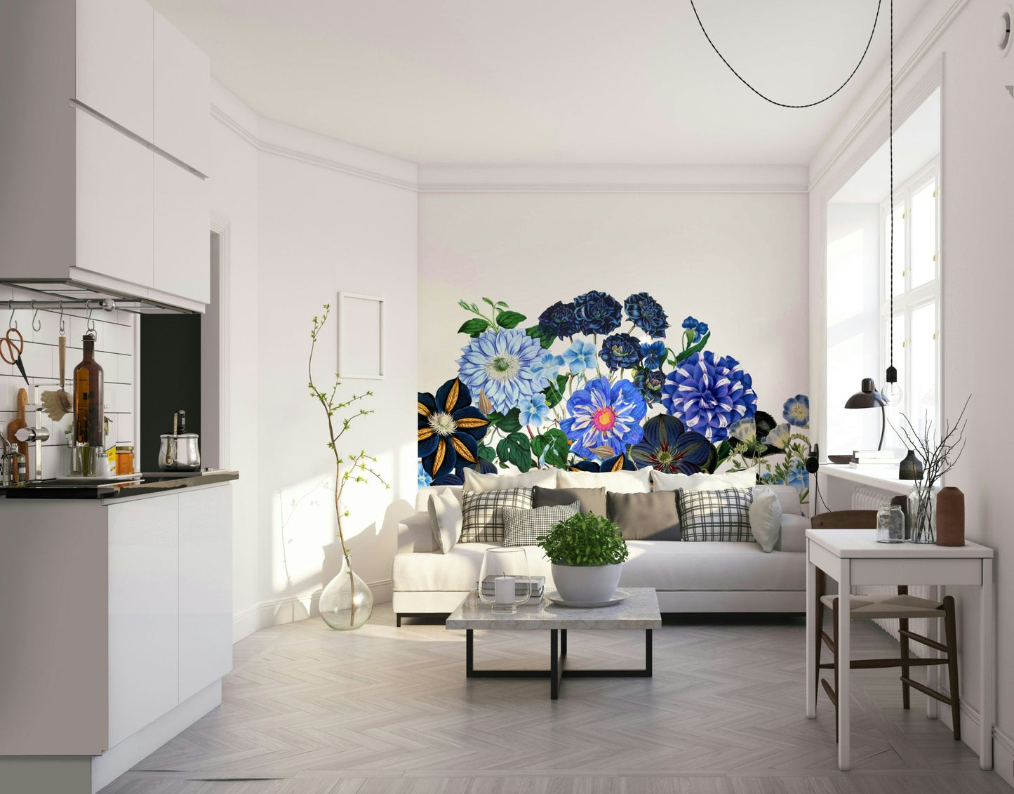 The background is a soft, light color, perhaps a soft blue or green.

