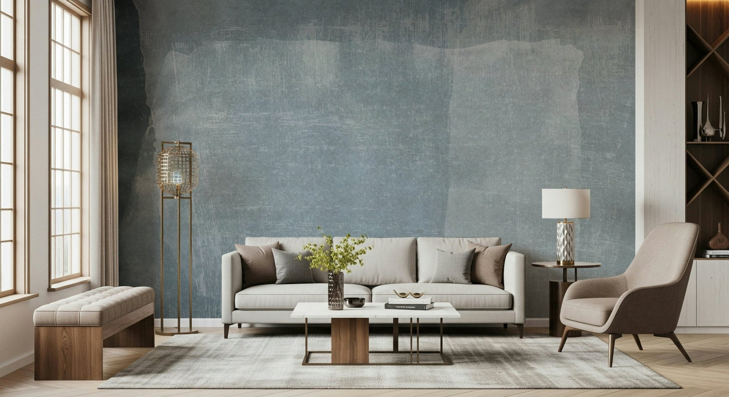 Blue Wash Texture Wall Mural -2583409