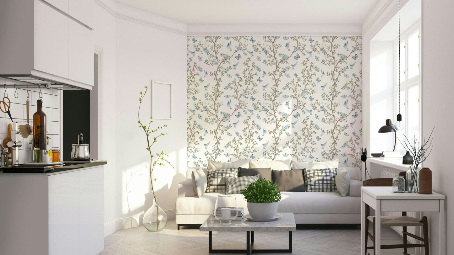 Sense of timeless elegance, peaceful nature, and delicate charm.

