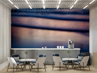 Blurry fisherman Wall Mural