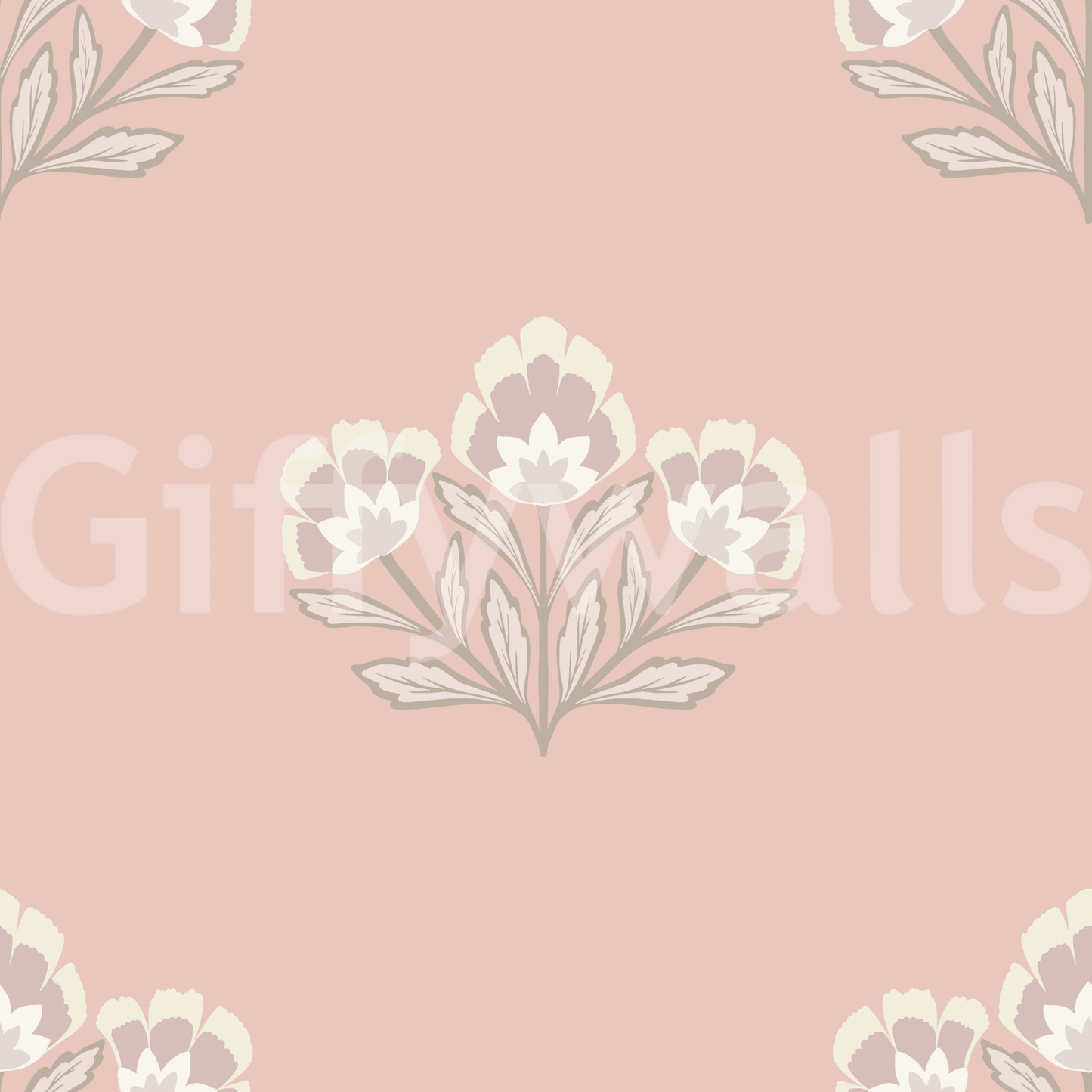 Blush Blooms Wallpaper⁠