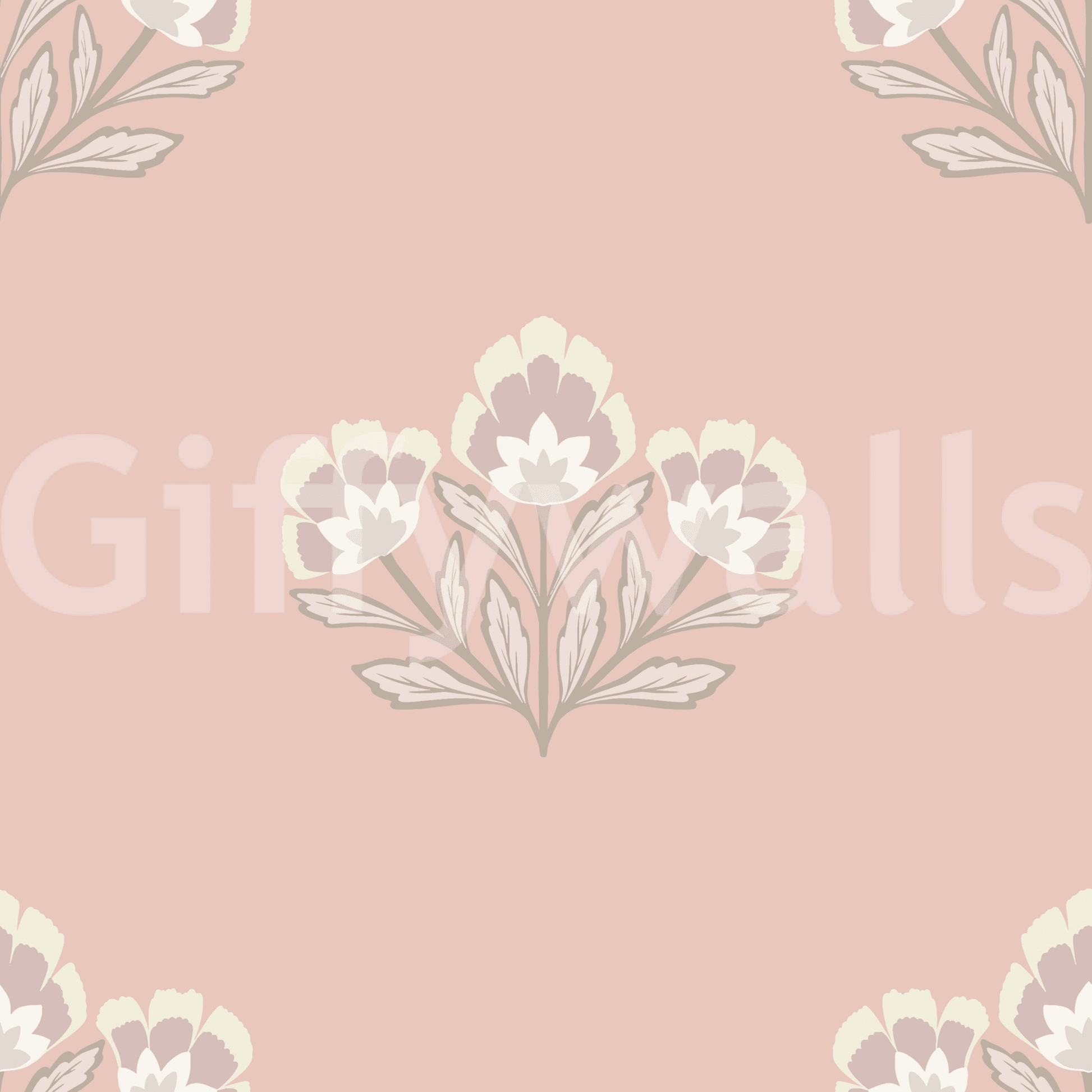 Blush Blooms Wallpaper⁠