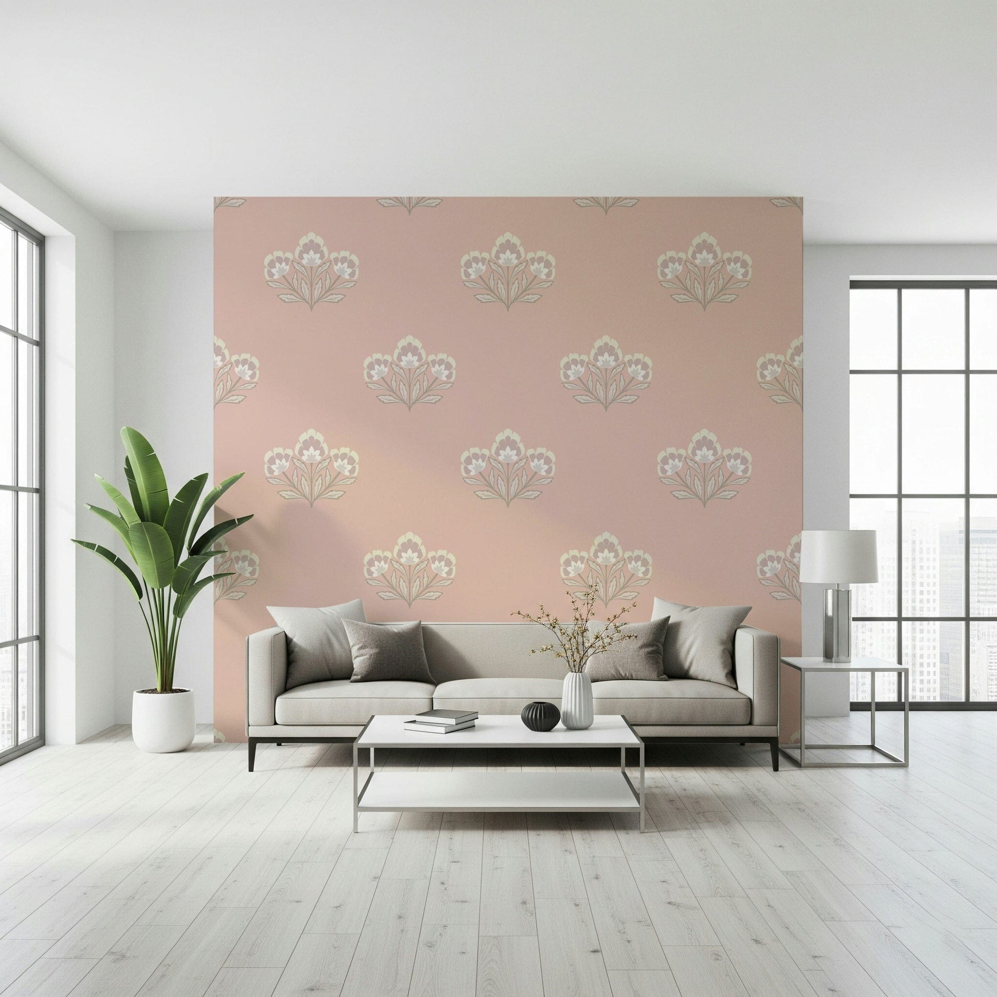 Blush Blooms Wallpaper⁠