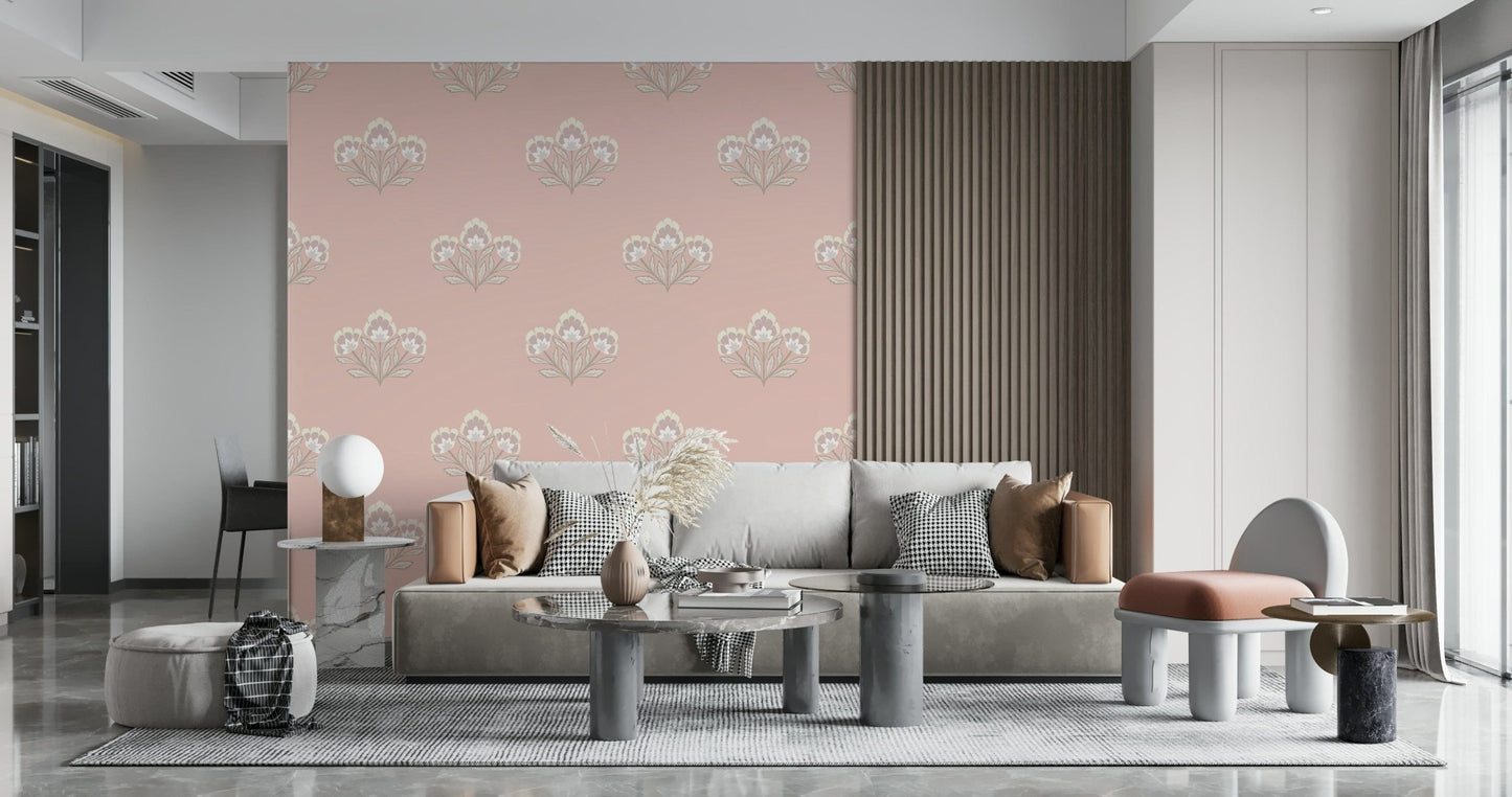 Blush Blooms Wallpaper⁠