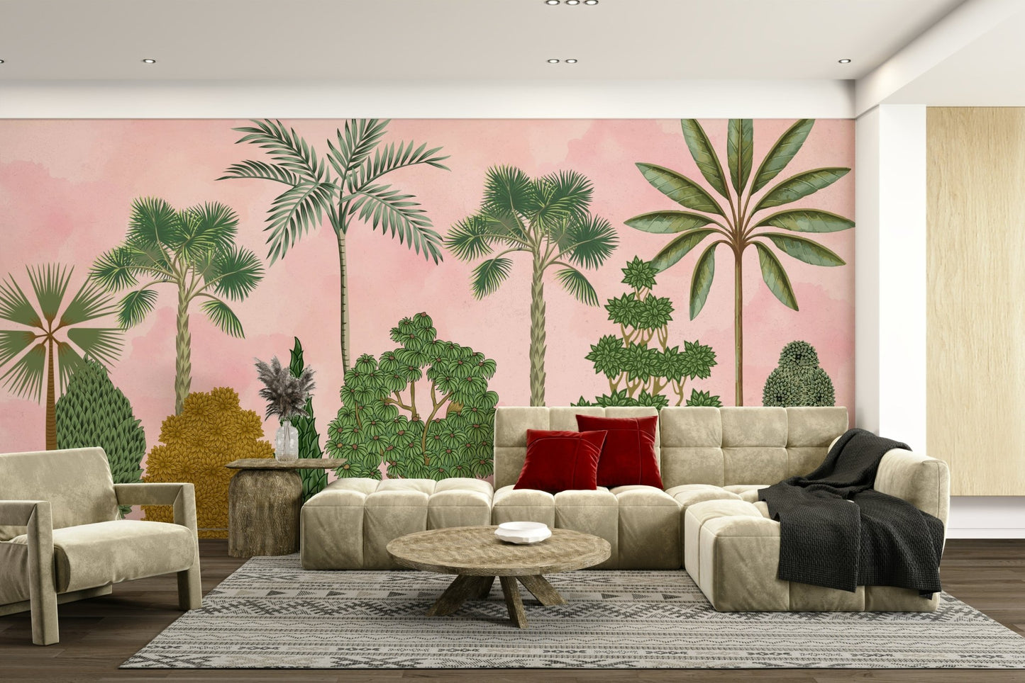 The overall composition is airy and light.
