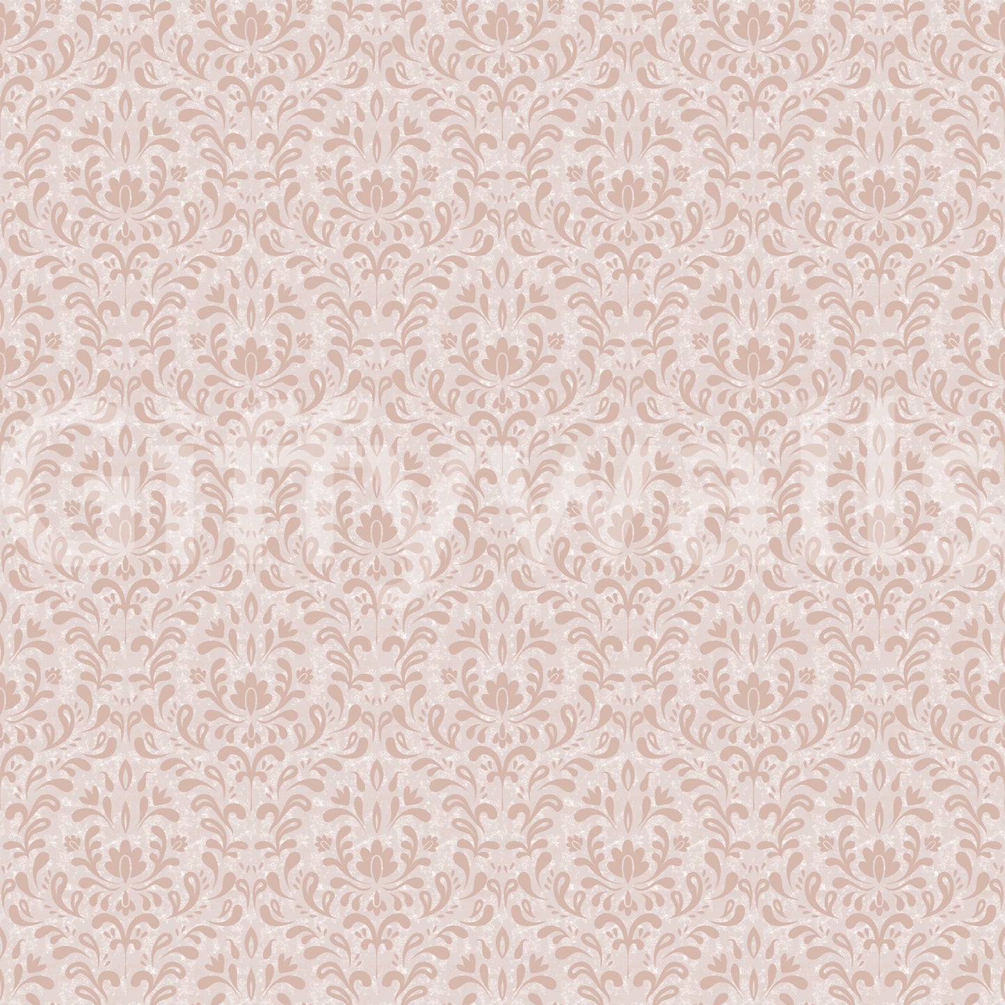 Subtle pink damask wallpaper for a minimalist workspace