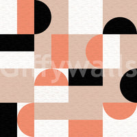 Detail of abstract shapes and linear texture.