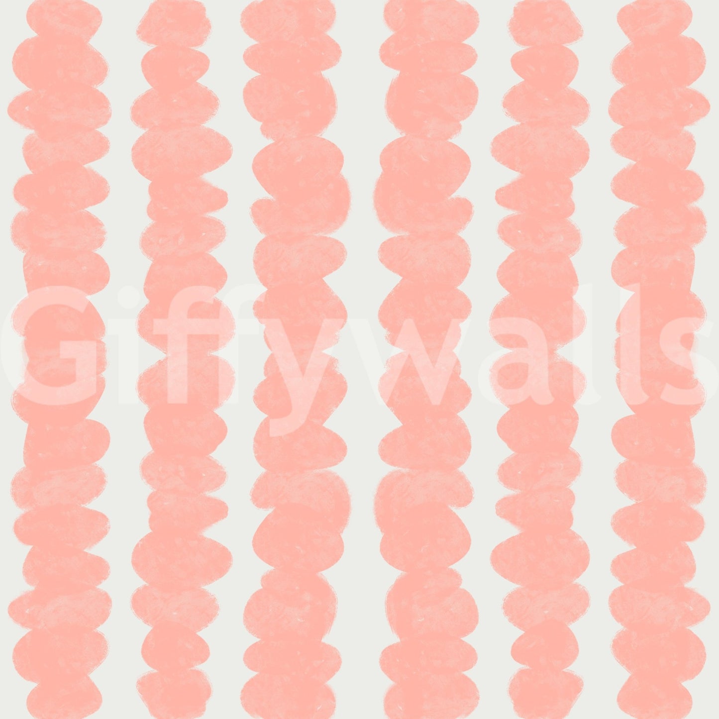 Elegant and tranquil Blush Pebble Rows wallpaper for offices, GD2275