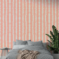 Elegant blush pebble pattern wallpaper for modern rooms, GD2275