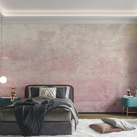 Minimalist Blush Textured Wallpaper Design, AN01