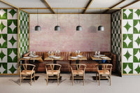 Blush Serenity Textured Wallpaper - Giffywalls, AN01