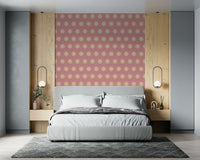 Peaceful Blush Sunburst Wallpaper⁠ design choice