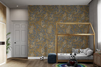 Amber Jewel Bohemian Style Wallpaper Design, AN05