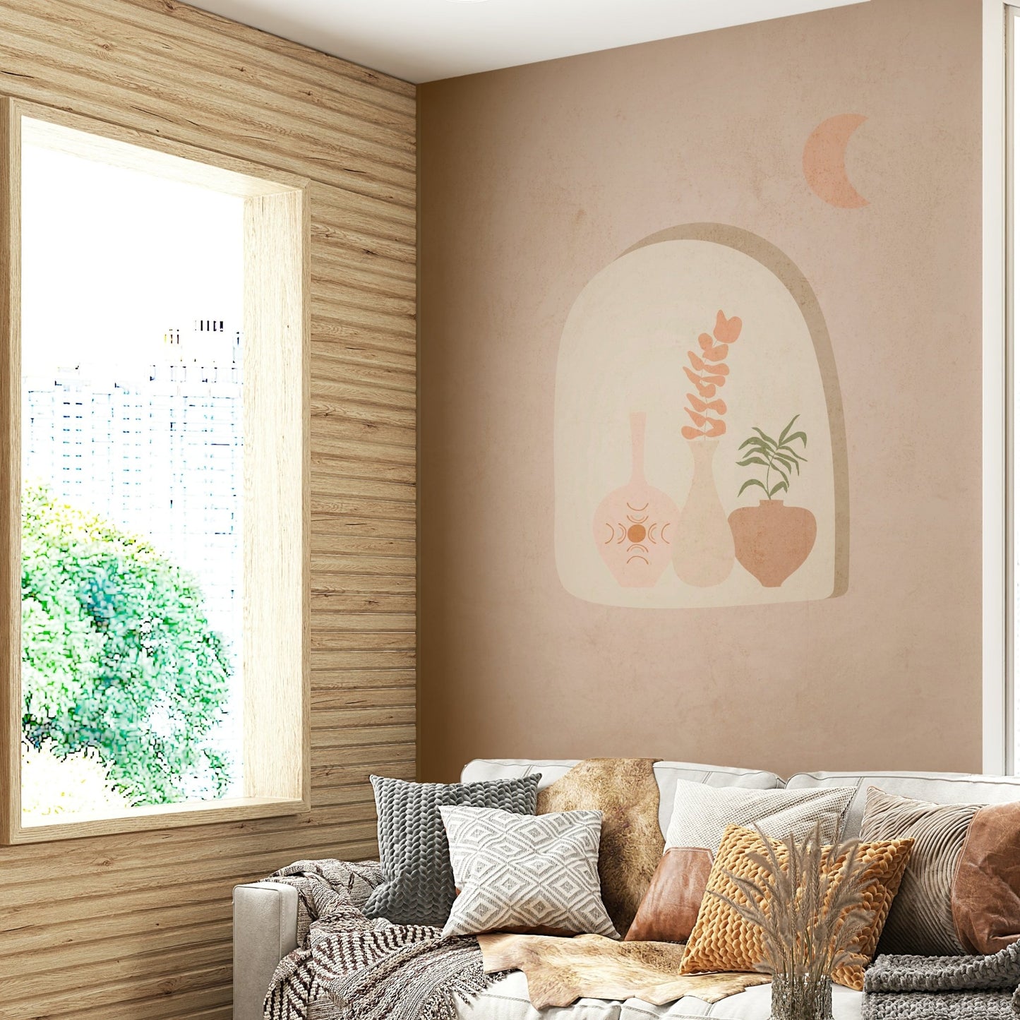 Bohemian Oasis Wall Mural