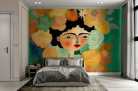bohemian-themed wall decor

