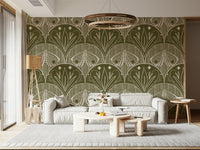 Scallop Butterfly Pattern Peel and Stick Wallpaper