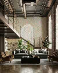 The design feels artistic and bohemian.

