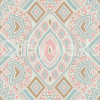 The style is a soft-focus pattern or a patterned design.

