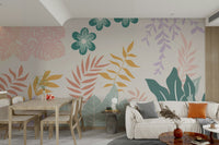 The background is a solid, neutral color.

