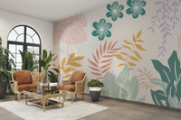 The design is abstract and non-representational.

