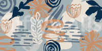 A high-quality abstract print wall mural for walls.