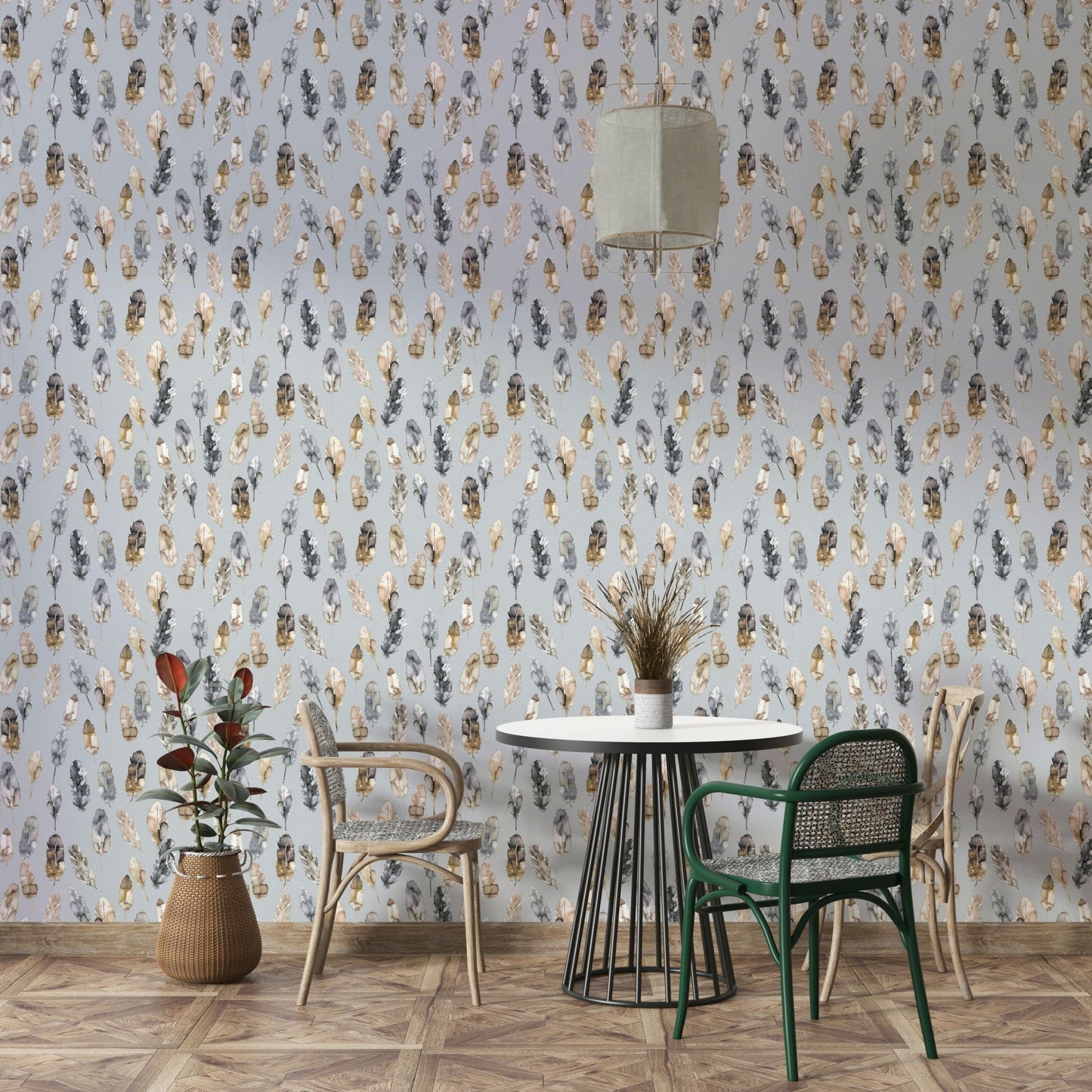 Calm boho wallpaper look GD779

