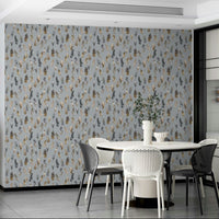 Boho feathers mural wallpaper GD779


