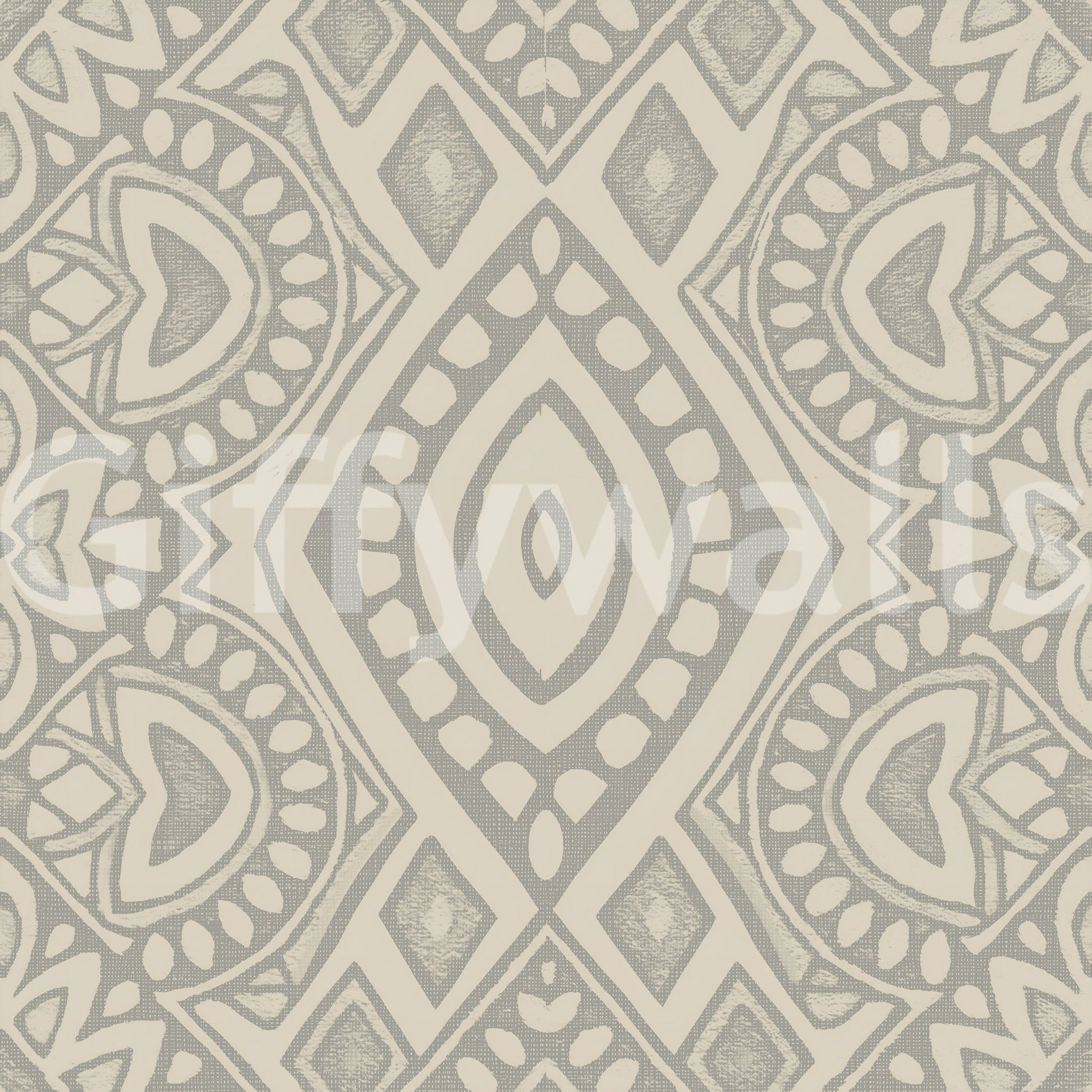 The wallpaper has a smooth, non-reflective matte finish.

