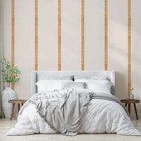 Boho wallpaper with harmony stripes

