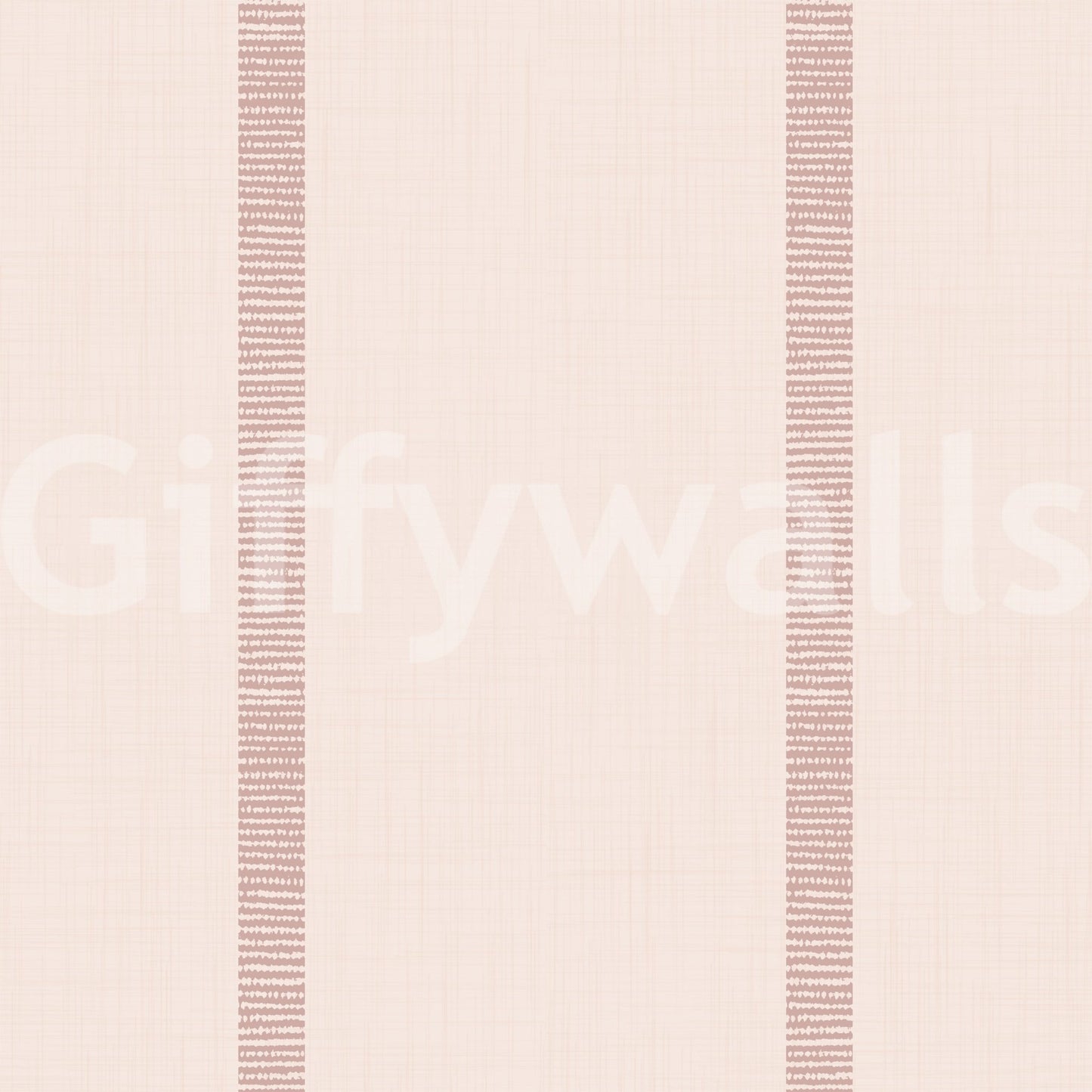 Boho harmony striped wallpaper mauve beige

