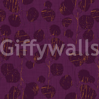 A high-quality dark botanical wall mural for walls., GD4589