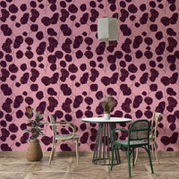 A sophisticated jewel tone wallpaper mural for a feature wall.

