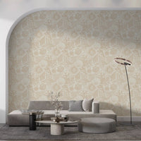 Coastal sketches drift across a Hallway with Boho Seashell Sand wallpaper.
GD9549