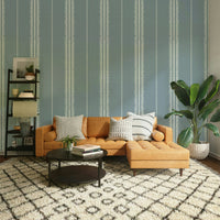Boho Stripes Arona Wallpaper in soft pastel tones, GD2350