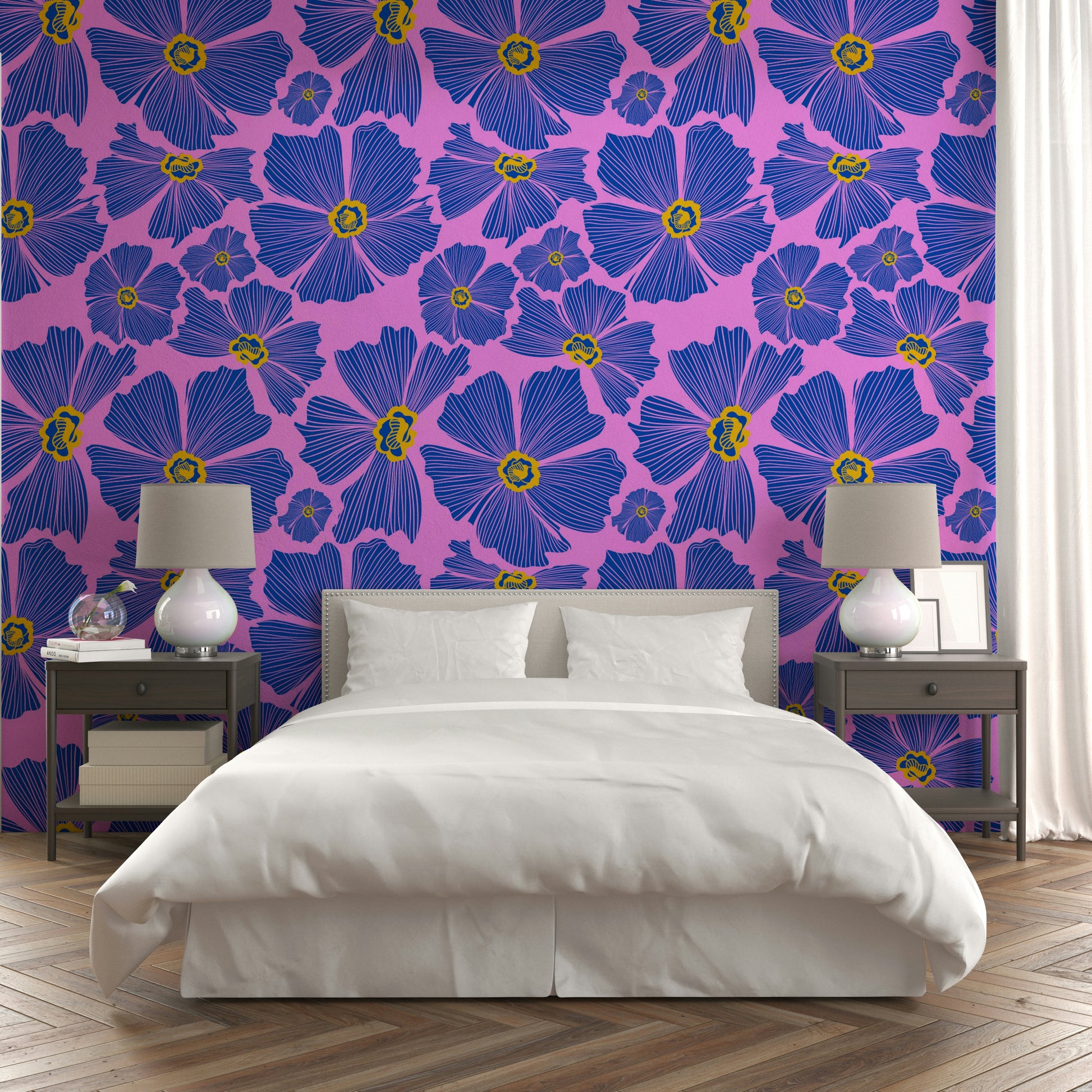 The composition is dynamic and flowing.

