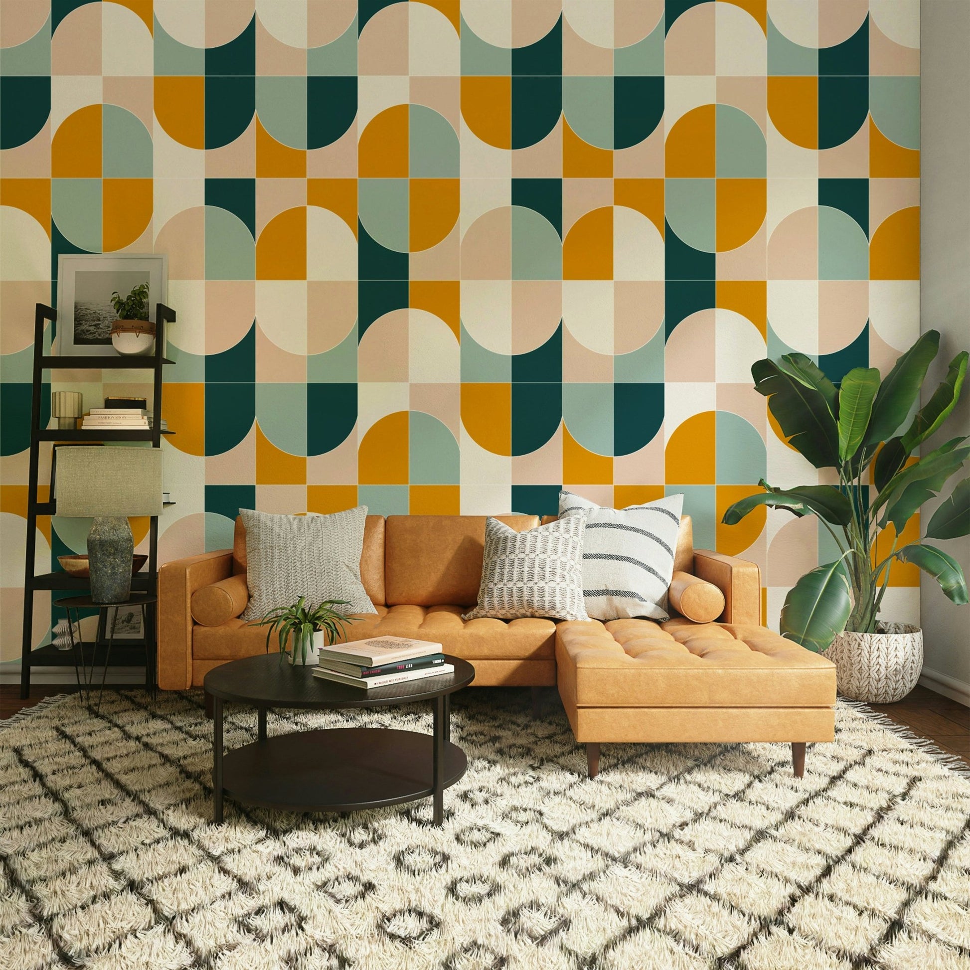 Sharp lines and defined shapes.


