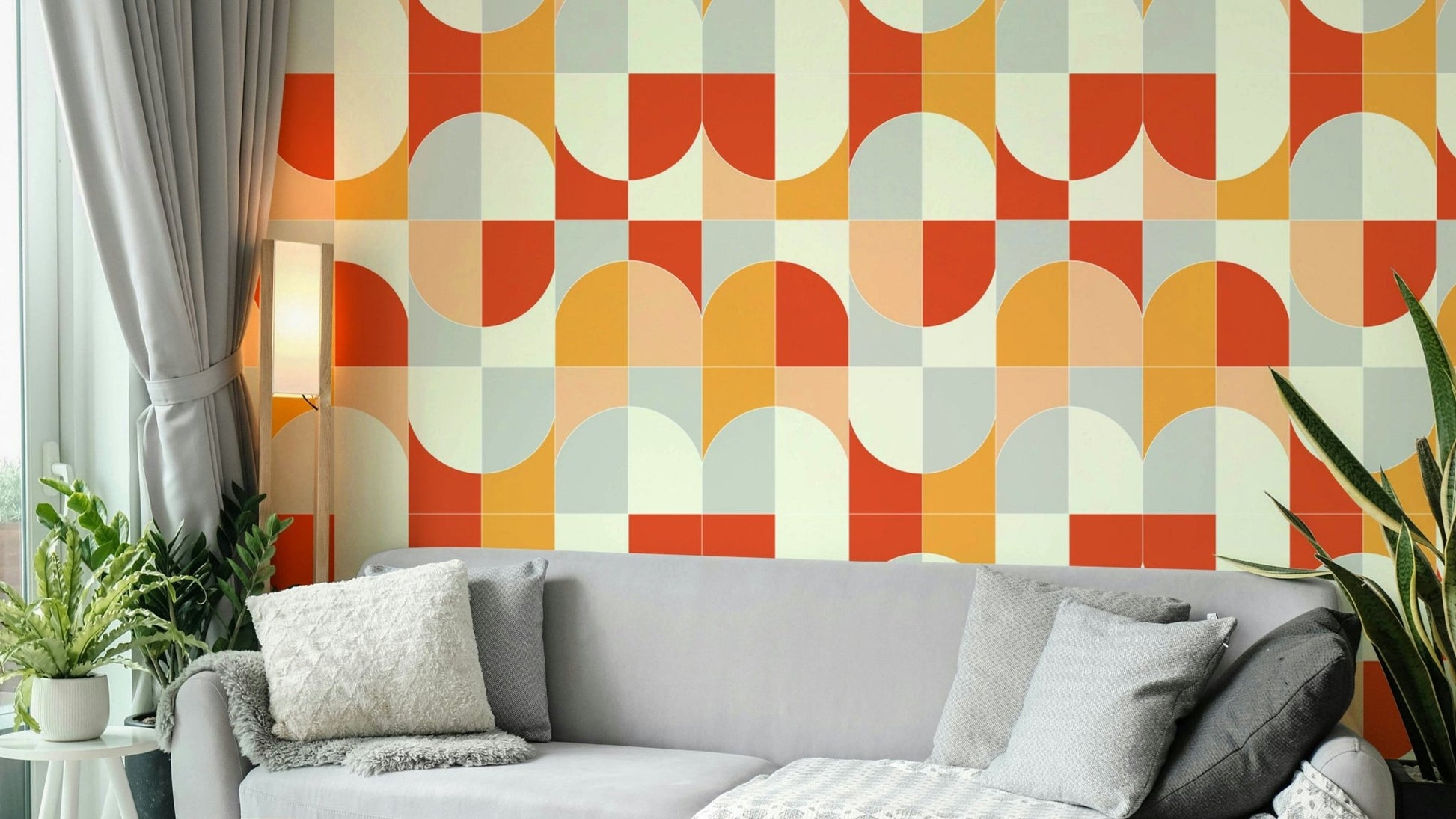 Sophisticated wall covering.

