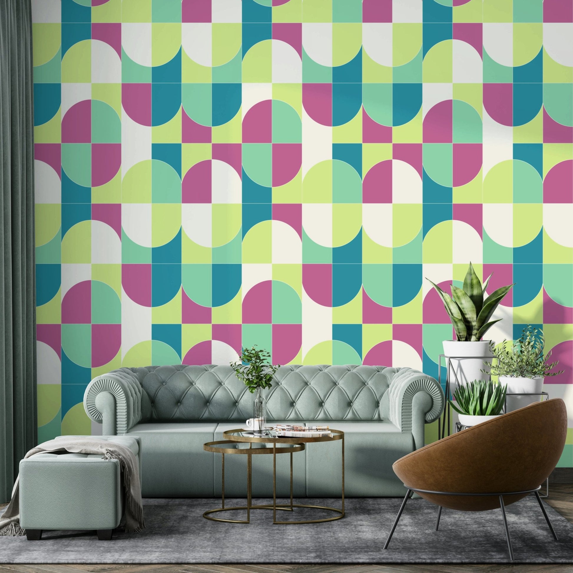Abstract artistic style.

