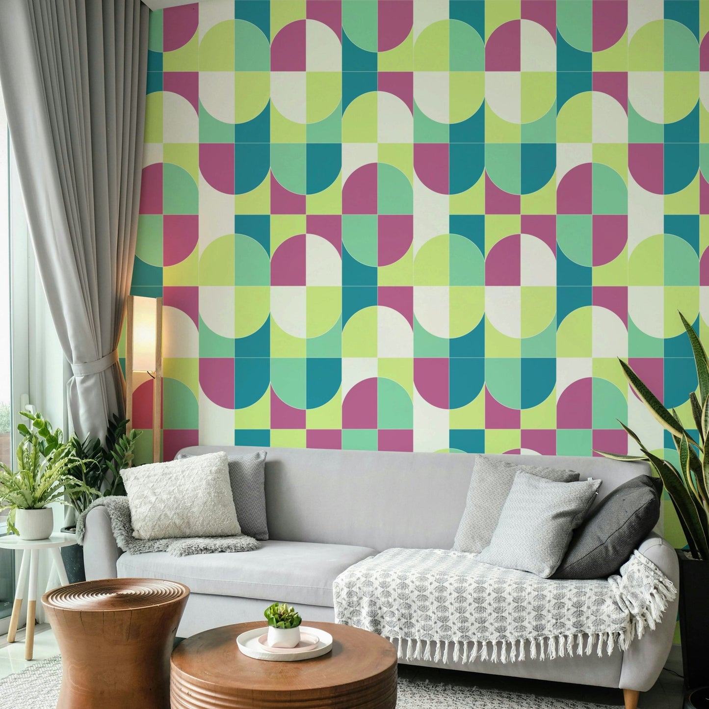 Sharp lines and defined shapes.

