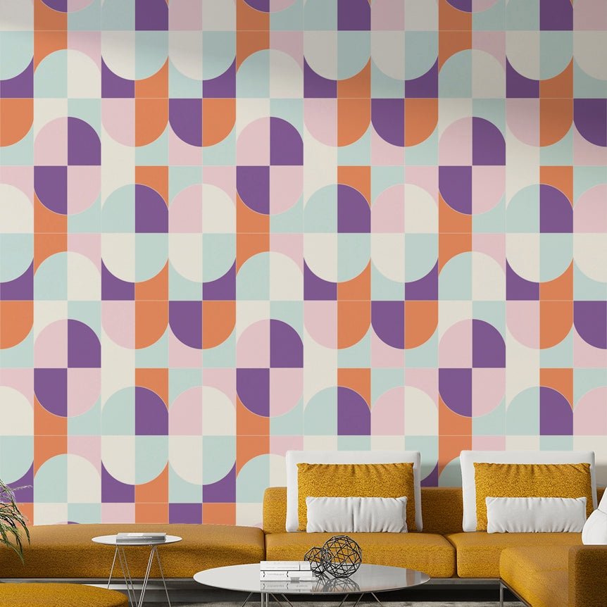 Abstract geometric print
