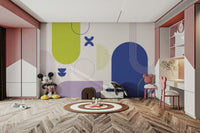 Durable and easy to install wallpaper mural

