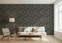 An artistic minimalist form mural for home decor., GD5310