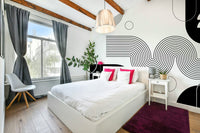 Durable and easy to install wallpaper mural

