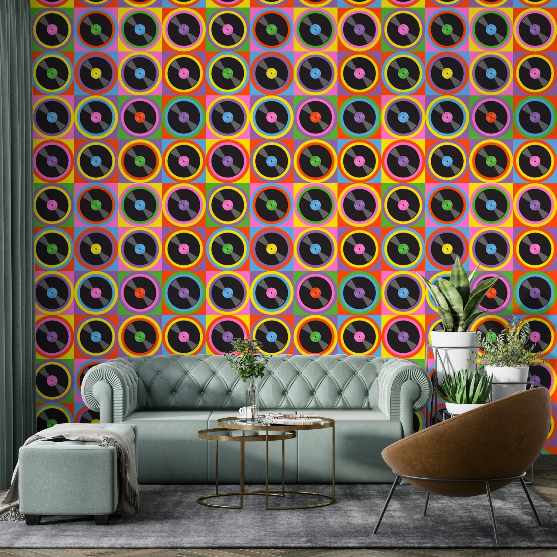 There's a strong sense of dynamic energy, musical nostalgia, and artistic flair.
