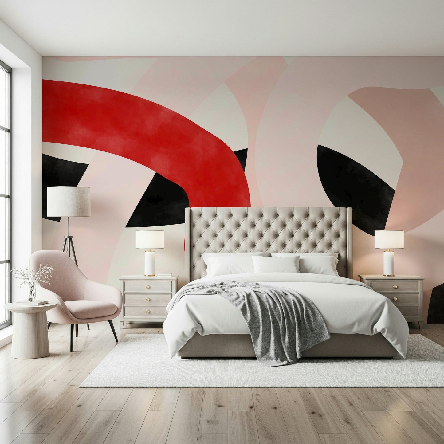 A classic abstract design wallpaper for walls.